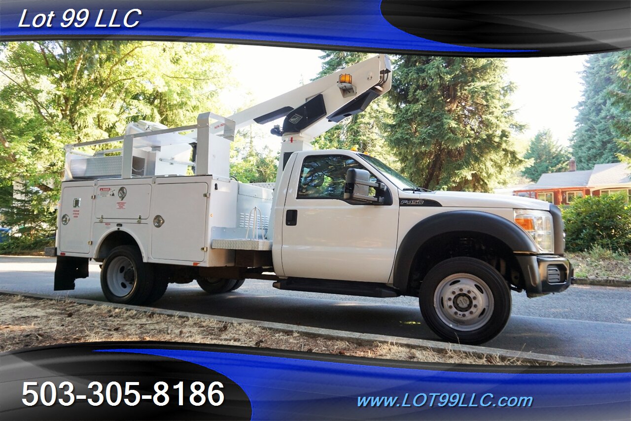 2013 Ford F-450 *F450* 4X4 SINGLE CAB V10 BOOM TRUCK 1 OWNER - Photo 8 - Milwaukie, OR 97267