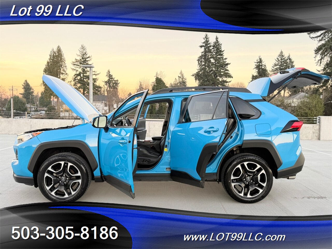 2021 Toyota RAV4 Adventure AWD SUV Leather Blind Spot  Accident Avoidance-Adaptive Cruise BackUp Cam - Photo 22 - Milwaukie, OR 97267