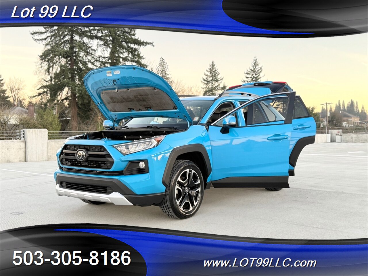 2021 Toyota RAV4 Adventure AWD SUV Leather Blind Spot  Accident Avoidance-Adaptive Cruise BackUp Cam - Photo 25 - Milwaukie, OR 97267