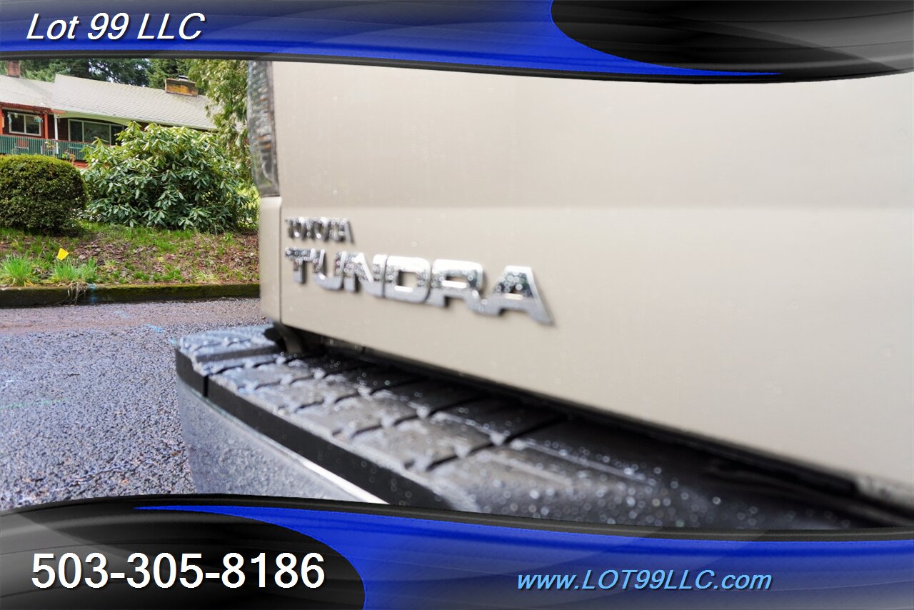 2008 Toyota Tundra SR5 4X4 Double Cab V8 5.7L Premium Wheels  BFG Off Road Tires Short Bed 2 OWNERS 57 Service Records - Photo 31 - Milwaukie, OR 97267