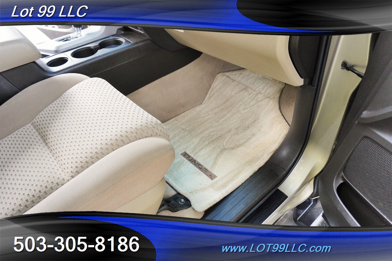 2008 Toyota Tundra SR5 4X4 Double Cab V8 5.7L Premium Wheels  BFG Off Road Tires Short Bed 2 OWNERS 57 Service Records - Photo 35 - Milwaukie, OR 97267