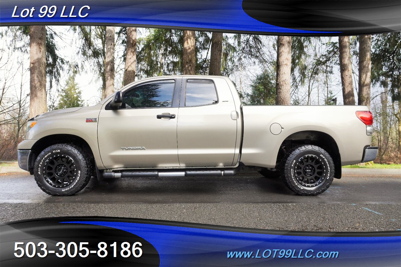 2008 Toyota Tundra SR5 4X4 Double Cab V8 5.7L Premium Wheels  BFG Off Road Tires Short Bed 2 OWNERS 57 Service Records - Photo 1 - Milwaukie, OR 97267
