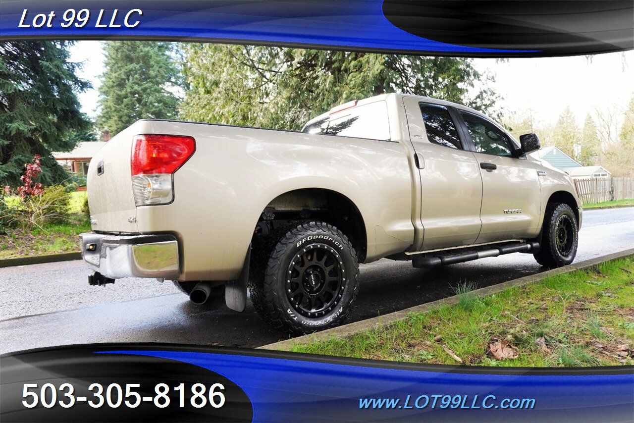 2008 Toyota Tundra SR5 4X4 Double Cab V8 5.7L Premium Wheels  BFG Off Road Tires Short Bed 2 OWNERS 57 Service Records - Photo 9 - Milwaukie, OR 97267