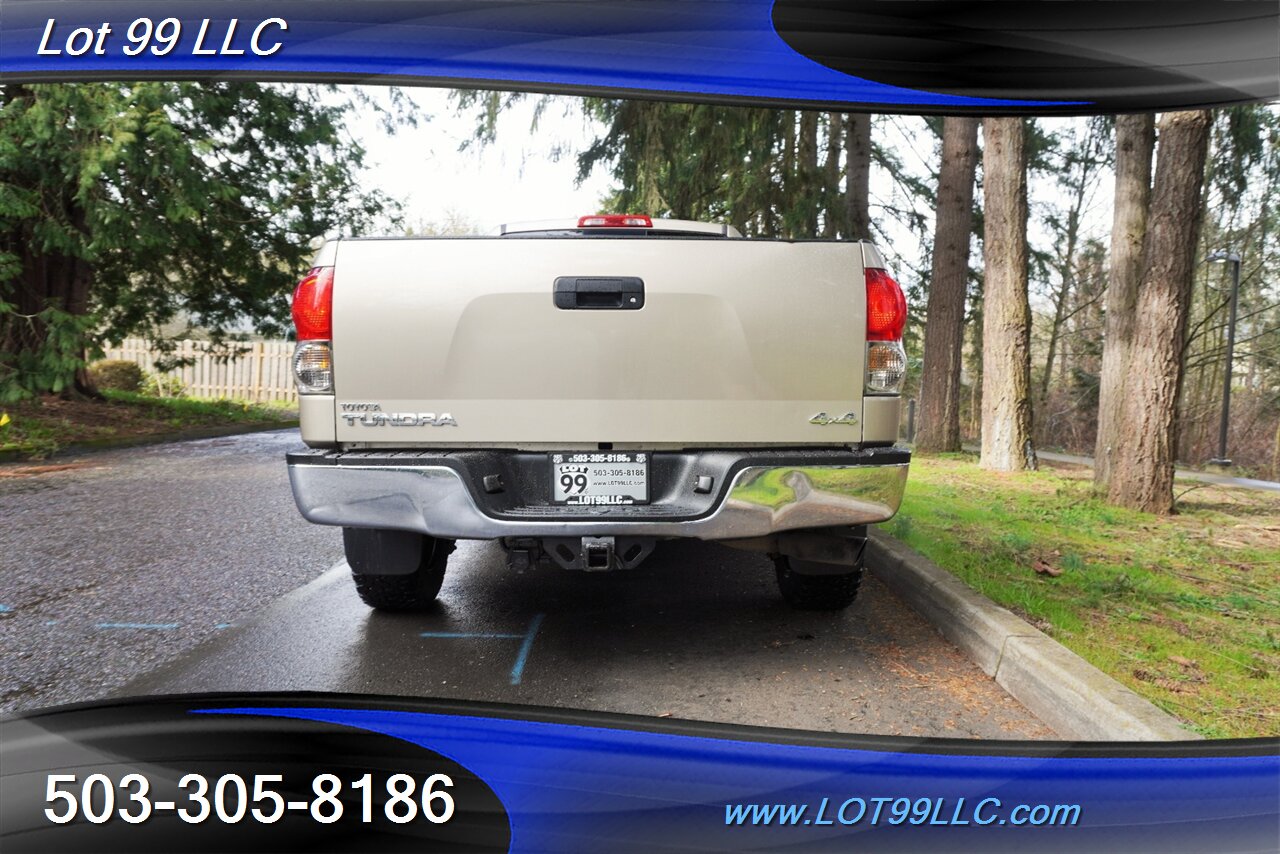 2008 Toyota Tundra SR5 4X4 Double Cab V8 5.7L Premium Wheels  BFG Off Road Tires Short Bed 2 OWNERS 57 Service Records - Photo 10 - Milwaukie, OR 97267