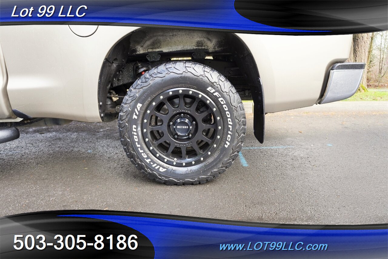 2008 Toyota Tundra SR5 4X4 Double Cab V8 5.7L Premium Wheels  BFG Off Road Tires Short Bed 2 OWNERS 57 Service Records - Photo 33 - Milwaukie, OR 97267