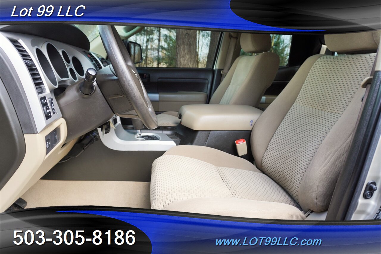 2008 Toyota Tundra SR5 4X4 Double Cab V8 5.7L Premium Wheels  BFG Off Road Tires Short Bed 2 OWNERS 57 Service Records - Photo 13 - Milwaukie, OR 97267