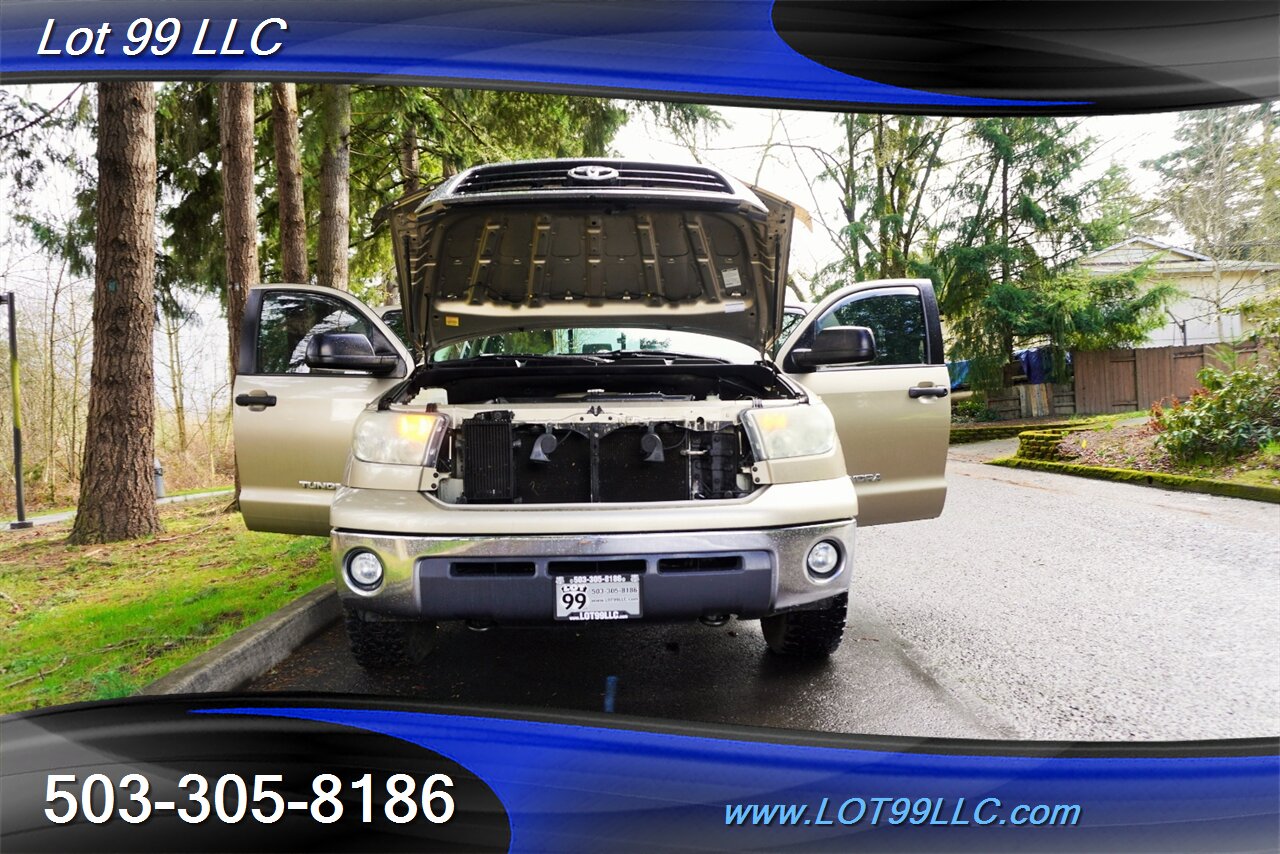 2008 Toyota Tundra SR5 4X4 Double Cab V8 5.7L Premium Wheels  BFG Off Road Tires Short Bed 2 OWNERS 57 Service Records - Photo 28 - Milwaukie, OR 97267