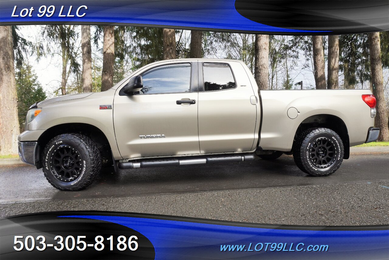 2008 Toyota Tundra SR5 4X4 Double Cab V8 5.7L Premium Wheels  BFG Off Road Tires Short Bed 2 OWNERS 57 Service Records - Photo 5 - Milwaukie, OR 97267