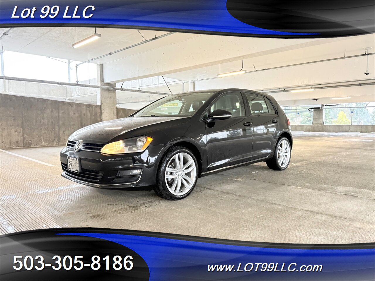 2015 Volkswagen Golf TDI S 134k ** Turbo DIESEL ** 43MPG Navi Leather  Fender Sound Backup Camera - Photo 3 - Milwaukie, OR 97267