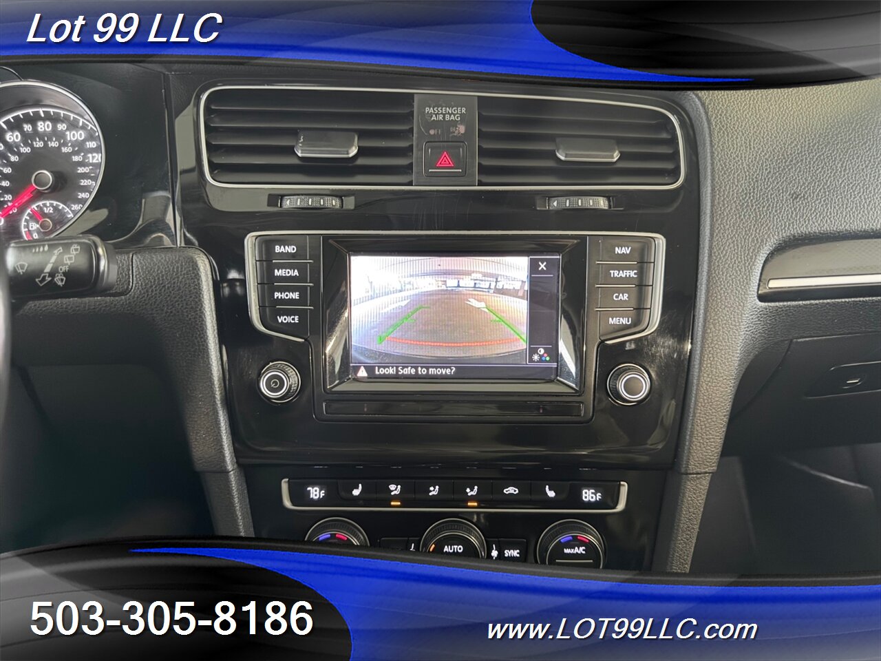 2015 Volkswagen Golf TDI S 134k ** Turbo DIESEL ** 43MPG Navi Leather  Fender Sound Backup Camera - Photo 15 - Milwaukie, OR 97267