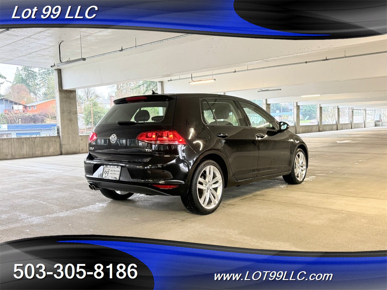2015 Volkswagen Golf TDI S 134k ** Turbo DIESEL ** 43MPG Navi Leather  Fender Sound Backup Camera - Photo 7 - Milwaukie, OR 97267