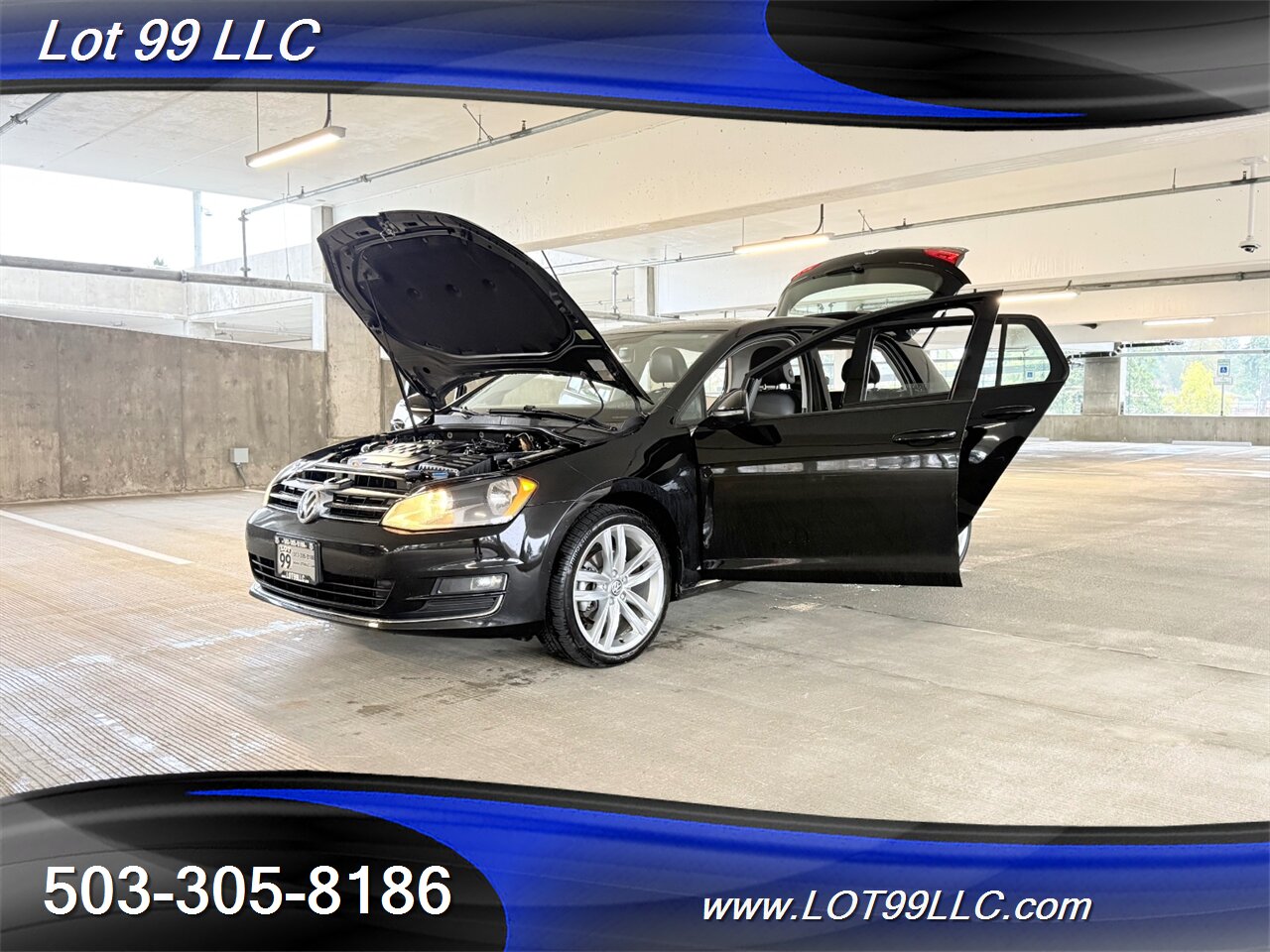 2015 Volkswagen Golf TDI S 134k ** Turbo DIESEL ** 43MPG Navi Leather  Fender Sound Backup Camera - Photo 21 - Milwaukie, OR 97267