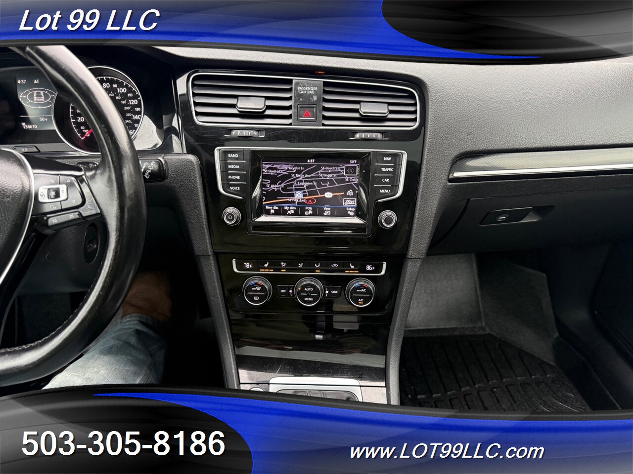 2015 Volkswagen Golf TDI S 134k ** Turbo DIESEL ** 43MPG Navi Leather  Fender Sound Backup Camera - Photo 33 - Milwaukie, OR 97267