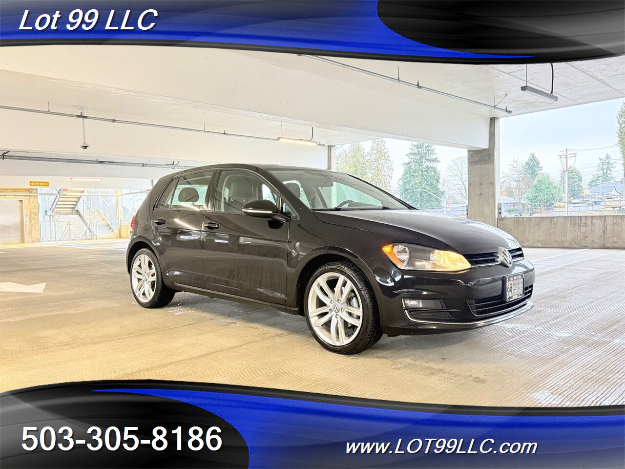 2015 Volkswagen Golf TDI S 134k ** Turbo DIESEL ** 43MPG Navi Leather  Fender Sound Backup Camera - Photo 5 - Milwaukie, OR 97267