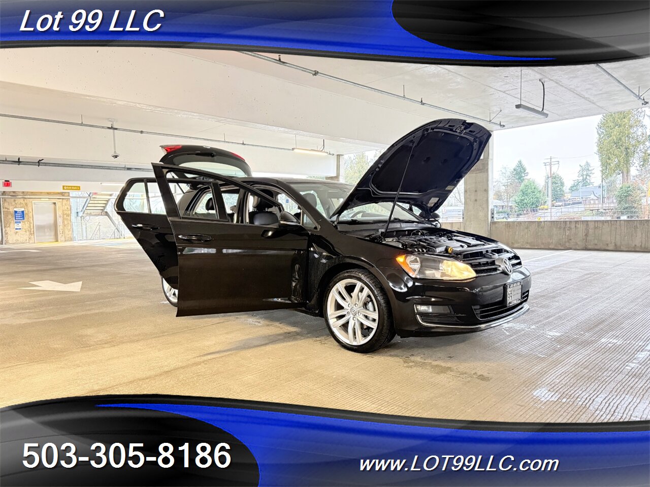 2015 Volkswagen Golf TDI S 134k ** Turbo DIESEL ** 43MPG Navi Leather  Fender Sound Backup Camera - Photo 25 - Milwaukie, OR 97267