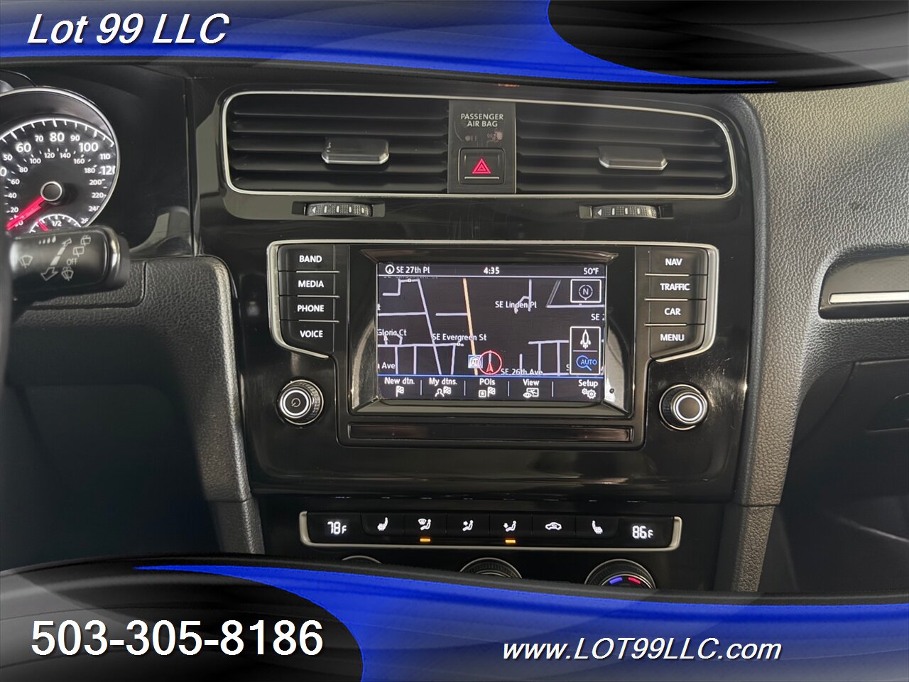 2015 Volkswagen Golf TDI S 134k ** Turbo DIESEL ** 43MPG Navi Leather  Fender Sound Backup Camera - Photo 14 - Milwaukie, OR 97267