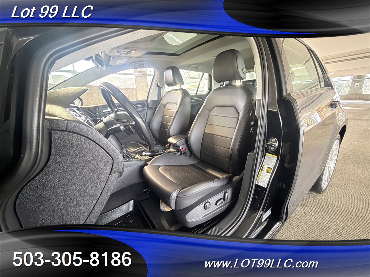 2015 Volkswagen Golf TDI S 134k ** Turbo DIESEL ** 43MPG Navi Leather  Fender Sound Backup Camera - Photo 11 - Milwaukie, OR 97267