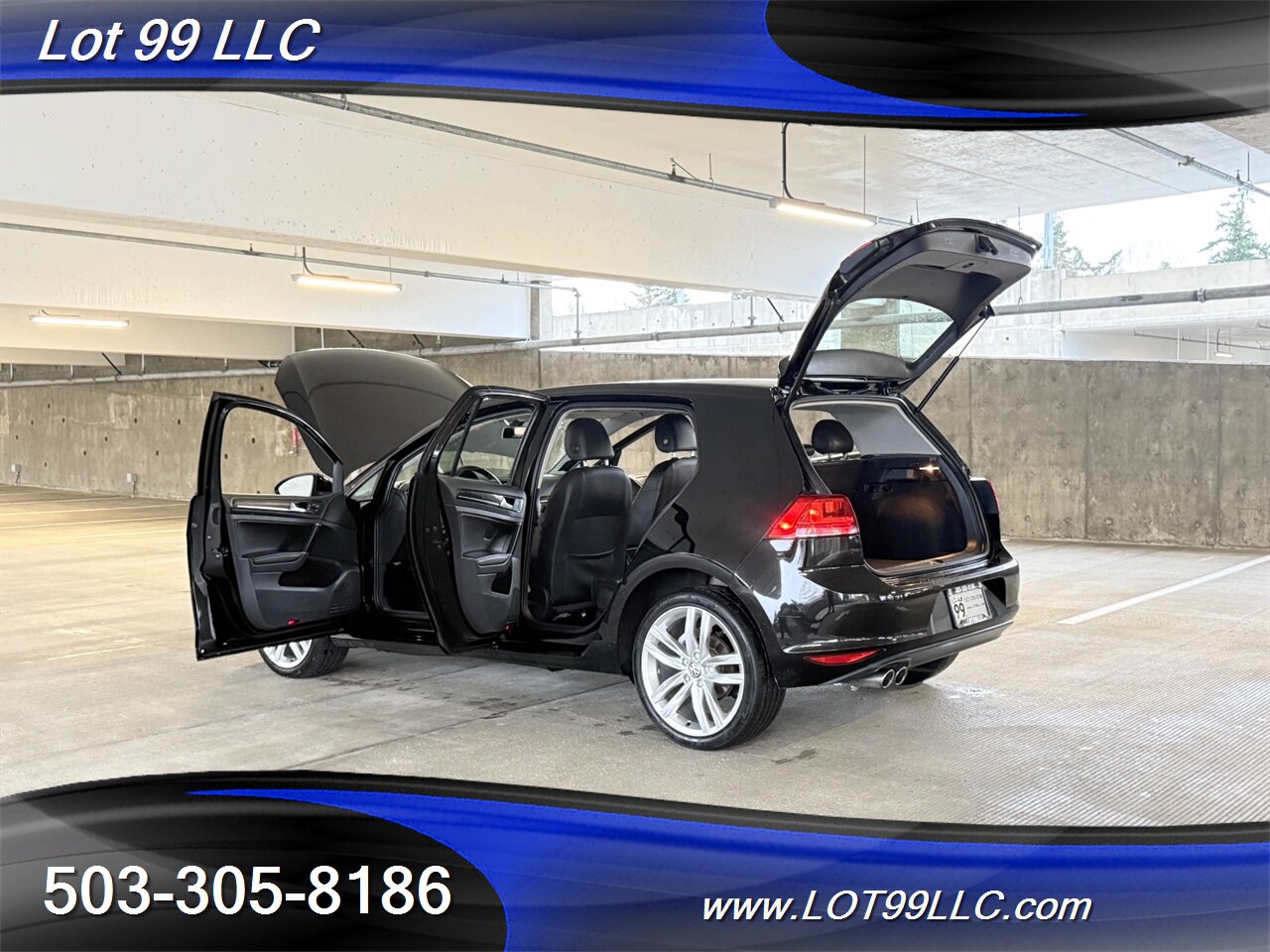 2015 Volkswagen Golf TDI S 134k ** Turbo DIESEL ** 43MPG Navi Leather  Fender Sound Backup Camera - Photo 29 - Milwaukie, OR 97267