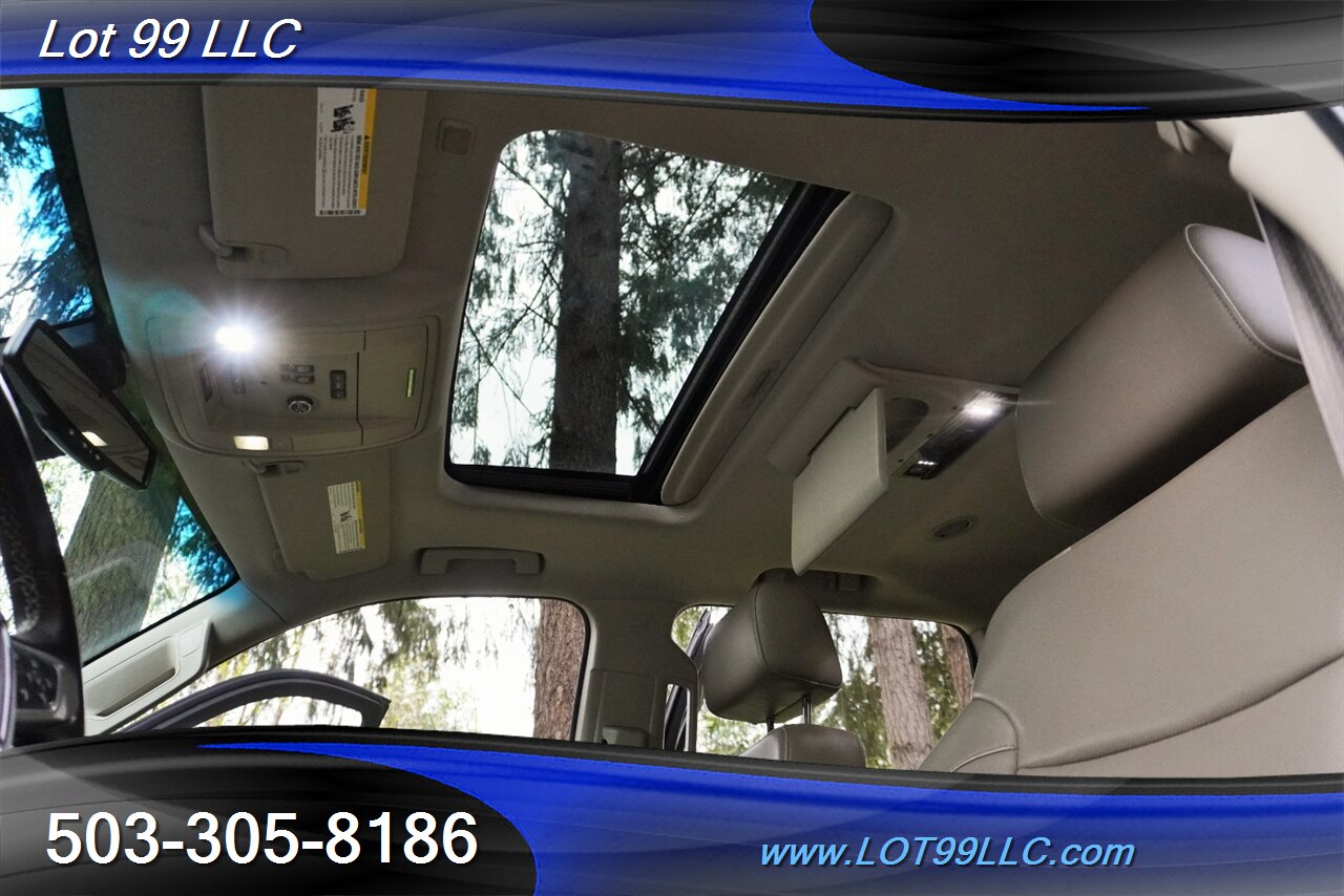 2015 GMC Yukon SLT 4X4 V8 5.3L Auto Heated Leather Seats GPS Moon  Roof GPS 3 Row Seating Black 22 Wheels NEW TIRES - Photo 28 - Milwaukie, OR 97267