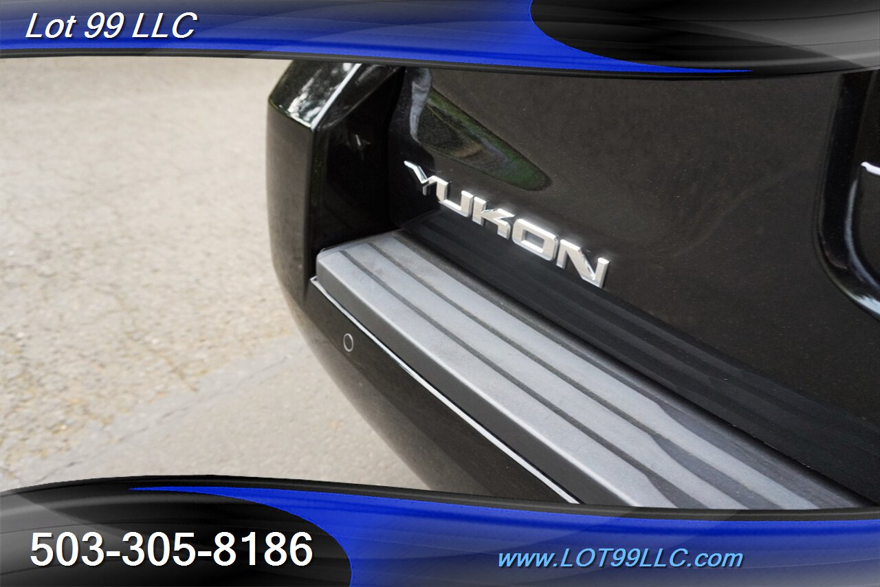 2015 GMC Yukon SLT 4X4 V8 5.3L Auto Heated Leather Seats GPS Moon  Roof GPS 3 Row Seating Black 22 Wheels NEW TIRES - Photo 36 - Milwaukie, OR 97267