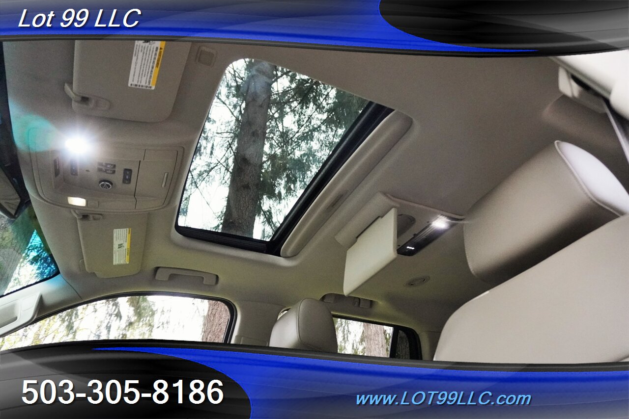 2015 GMC Yukon SLT 4X4 V8 5.3L Auto Heated Leather Seats GPS Moon  Roof GPS 3 Row Seating Black 22 Wheels NEW TIRES - Photo 3 - Milwaukie, OR 97267