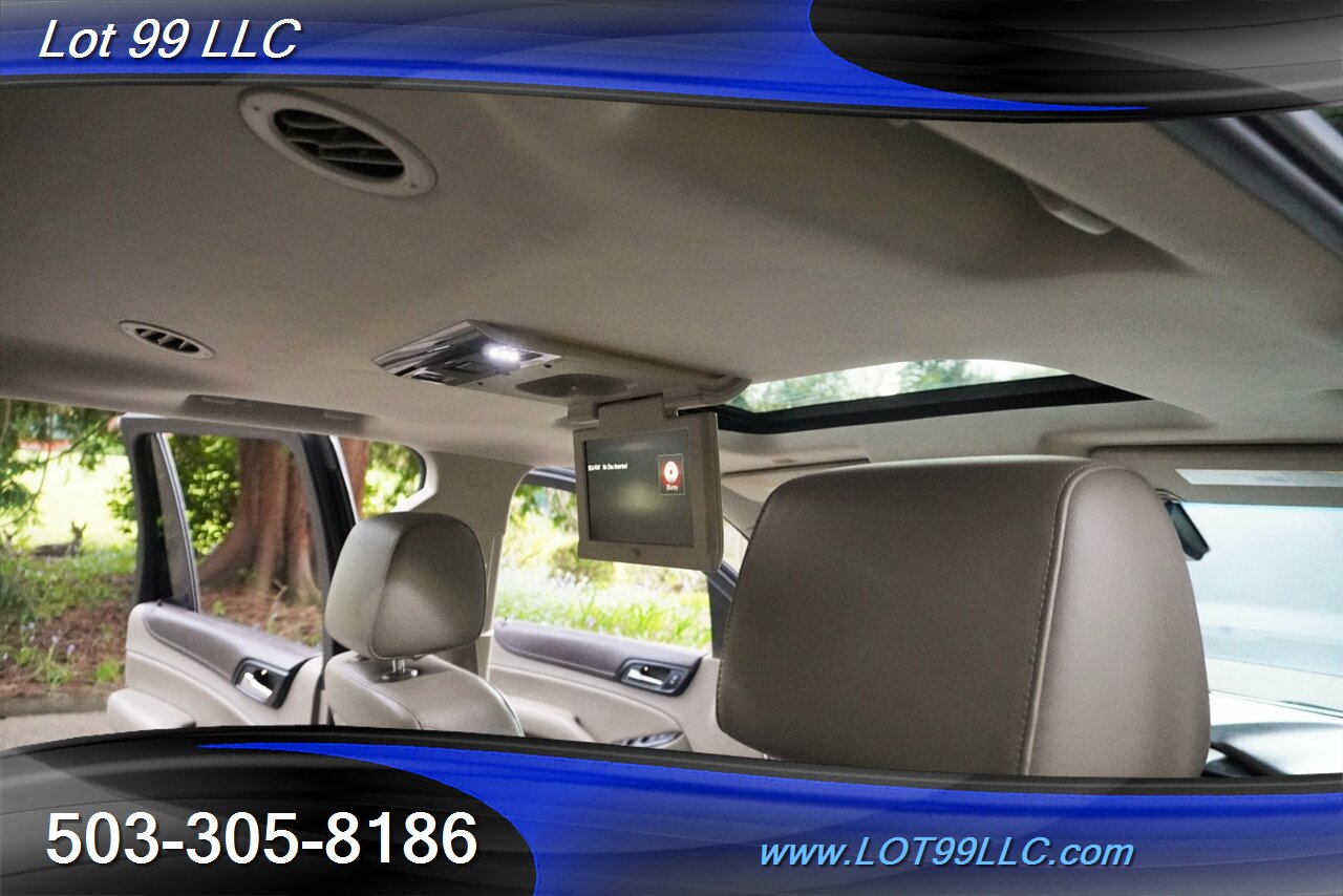 2015 GMC Yukon SLT 4X4 V8 5.3L Auto Heated Leather Seats GPS Moon  Roof GPS 3 Row Seating Black 22 Wheels NEW TIRES - Photo 37 - Milwaukie, OR 97267