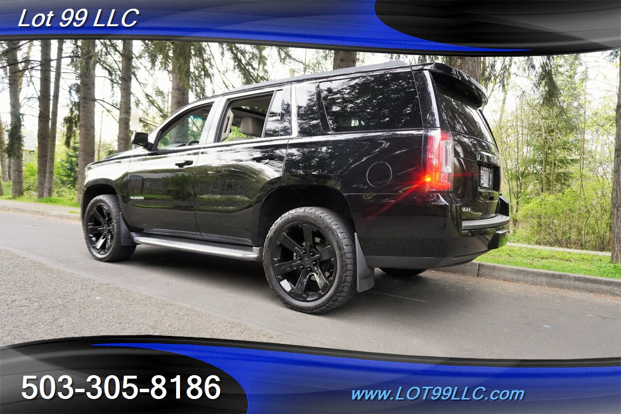 2015 GMC Yukon SLT 4X4 V8 5.3L Auto Heated Leather Seats GPS Moon  Roof GPS 3 Row Seating Black 22 Wheels NEW TIRES - Photo 11 - Milwaukie, OR 97267