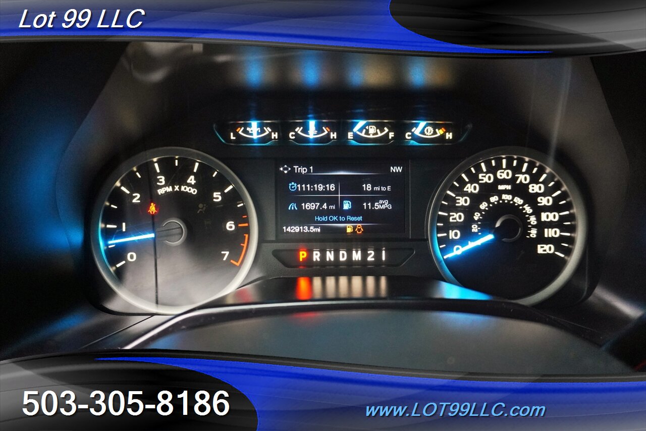 2016 Ford F-150 XLT 4X4 5.0L V8 Auto Short Bed LIFTED Fuel Wheels Newer Tires TESLA Style BIG SCREEN - Photo 19 - Milwaukie, OR 97267