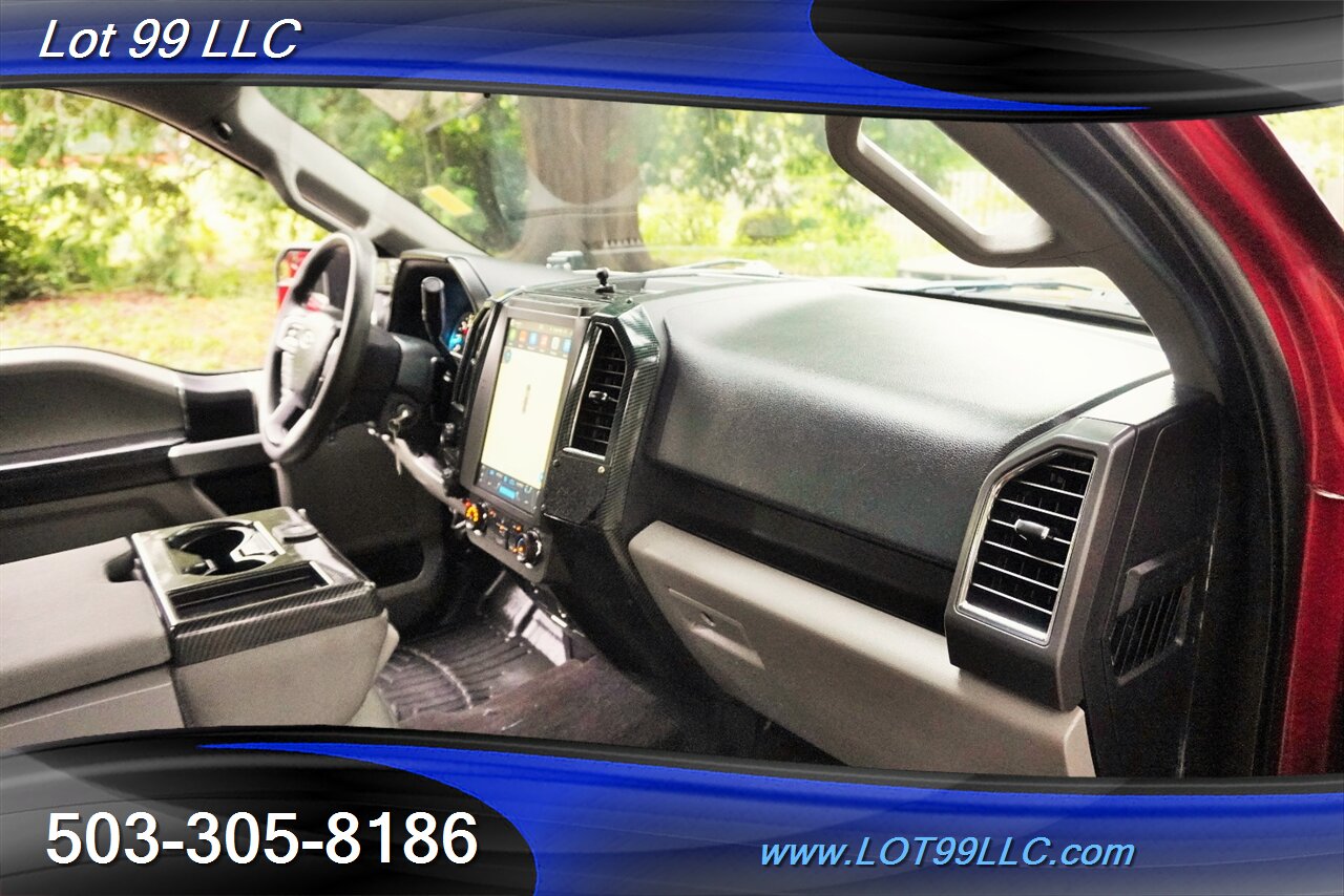 2016 Ford F-150 XLT 4X4 5.0L V8 Auto Short Bed LIFTED Fuel Wheels Newer Tires TESLA Style BIG SCREEN - Photo 17 - Milwaukie, OR 97267