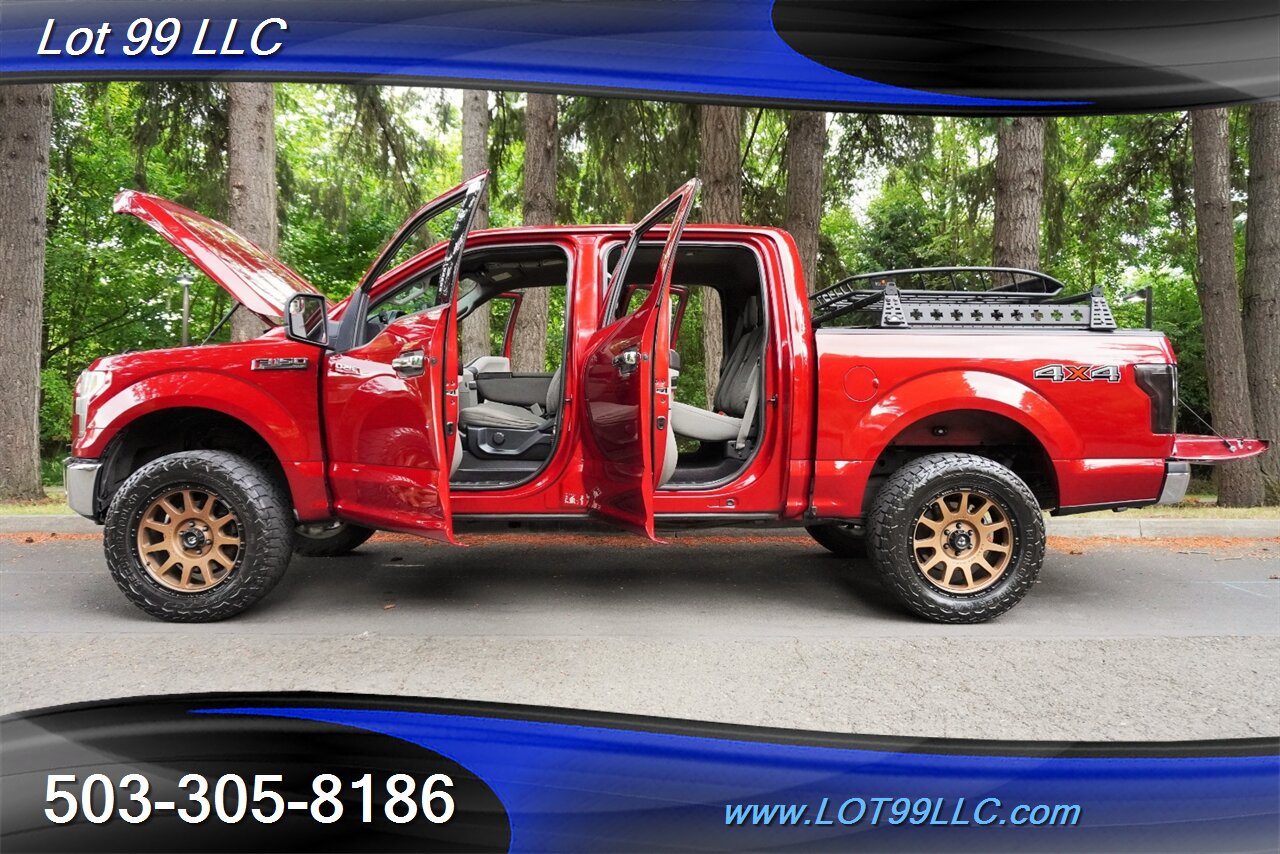 2016 Ford F-150 XLT 4X4 5.0L V8 Auto Short Bed LIFTED Fuel Wheels Newer Tires TESLA Style BIG SCREEN - Photo 30 - Milwaukie, OR 97267