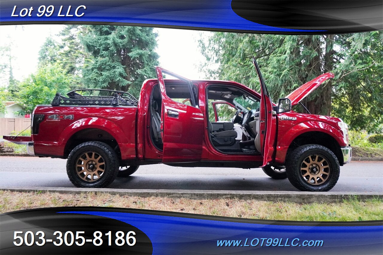 2016 Ford F-150 XLT 4X4 5.0L V8 Auto Short Bed LIFTED Fuel Wheels Newer Tires TESLA Style BIG SCREEN - Photo 32 - Milwaukie, OR 97267
