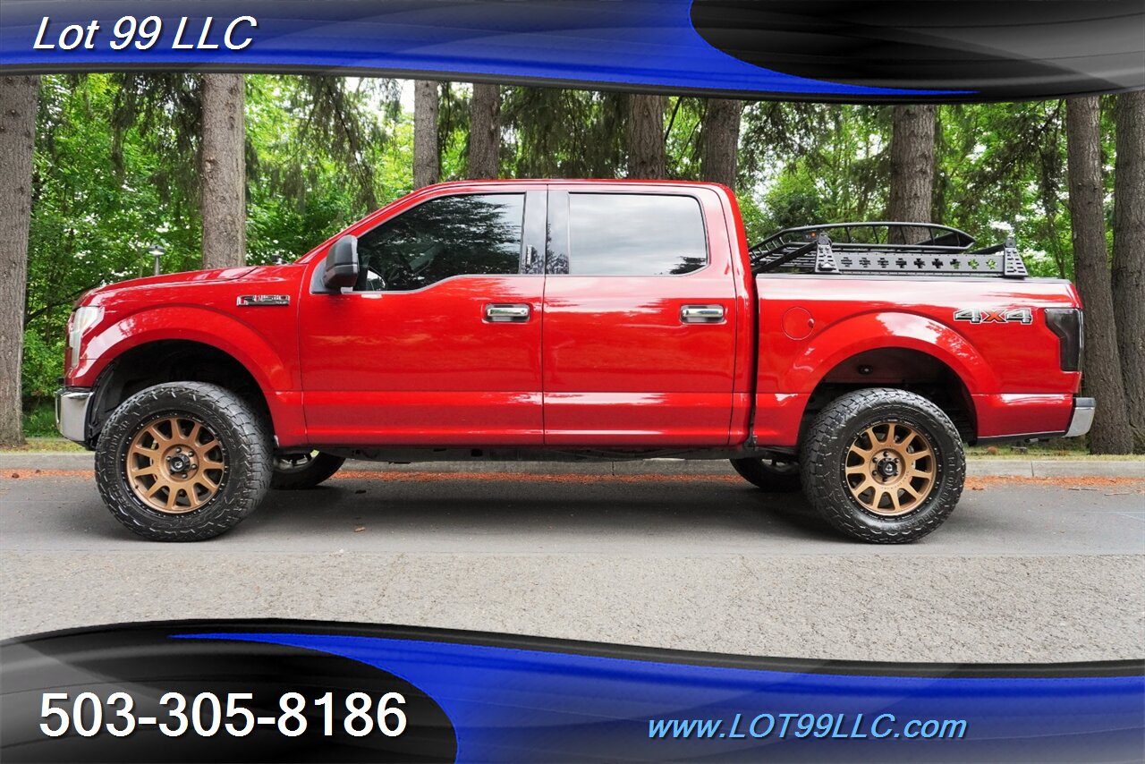 2016 Ford F-150 XLT 4X4 5.0L V8 Auto Short Bed LIFTED Fuel Wheels Newer Tires TESLA Style BIG SCREEN - Photo 1 - Milwaukie, OR 97267