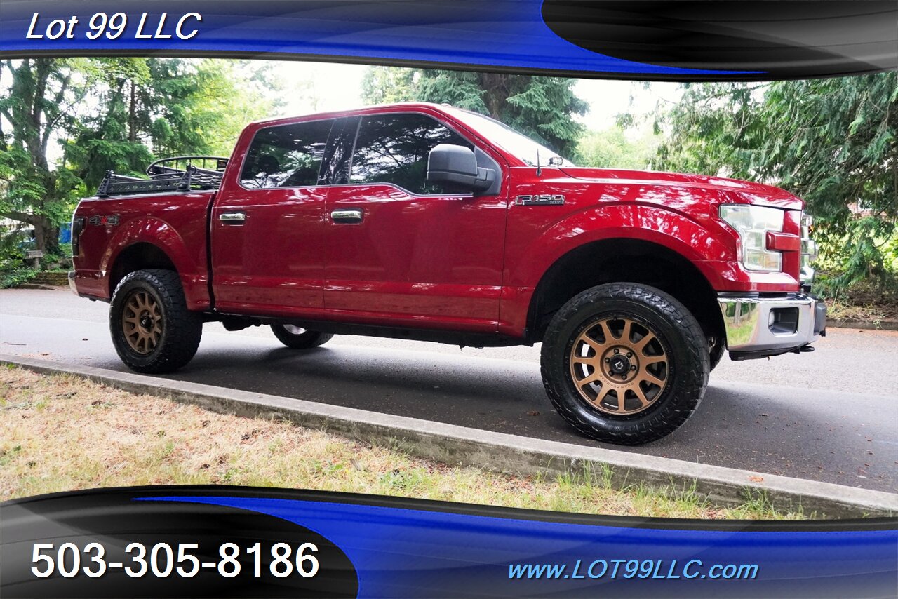 2016 Ford F-150 XLT 4X4 5.0L V8 Auto Short Bed LIFTED Fuel Wheels Newer Tires TESLA Style BIG SCREEN - Photo 7 - Milwaukie, OR 97267