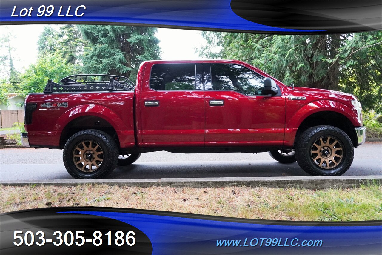 2016 Ford F-150 XLT 4X4 5.0L V8 Auto Short Bed LIFTED Fuel Wheels Newer Tires TESLA Style BIG SCREEN - Photo 8 - Milwaukie, OR 97267