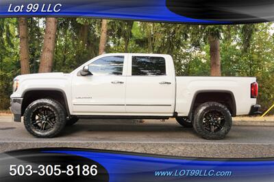 2017 GMC Sierra 1500 SLT 4X4 V8 5.3L Heated Leather GPS Moon LIFTED 20S Truck