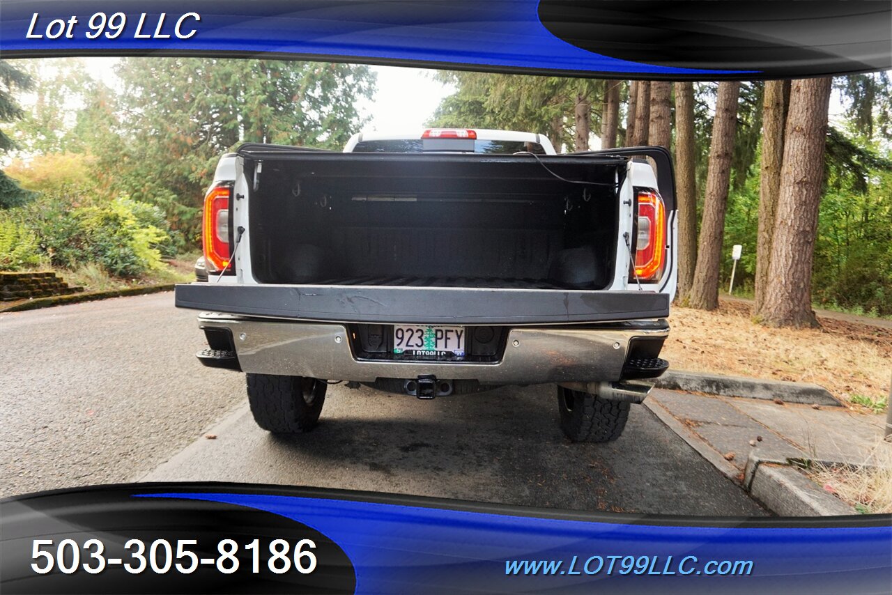 2017 GMC Sierra 1500 SLT 4X4 V8 5.3L Heated Leather GPS Moon LIFTED 20S - Photo 35 - Milwaukie, OR 97267