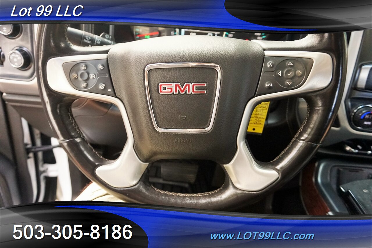 2017 GMC Sierra 1500 SLT 4X4 V8 5.3L Heated Leather GPS Moon LIFTED 20S - Photo 29 - Milwaukie, OR 97267