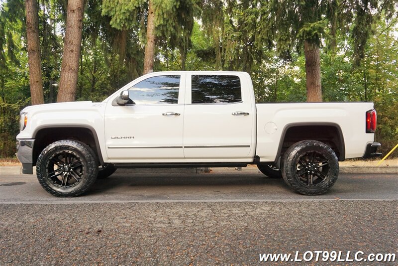 2017 GMC Sierra 1500 SLT 4X4 V8 5.3L Heated Leather GPS Moon LIFTED 20S