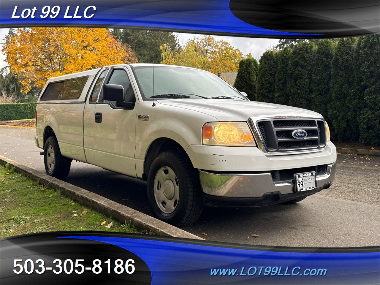 2004 Ford F-150 XL136k Miles 8' Long Bed 4.6L V8 Canopy   - Photo 4 - Milwaukie, OR 97267