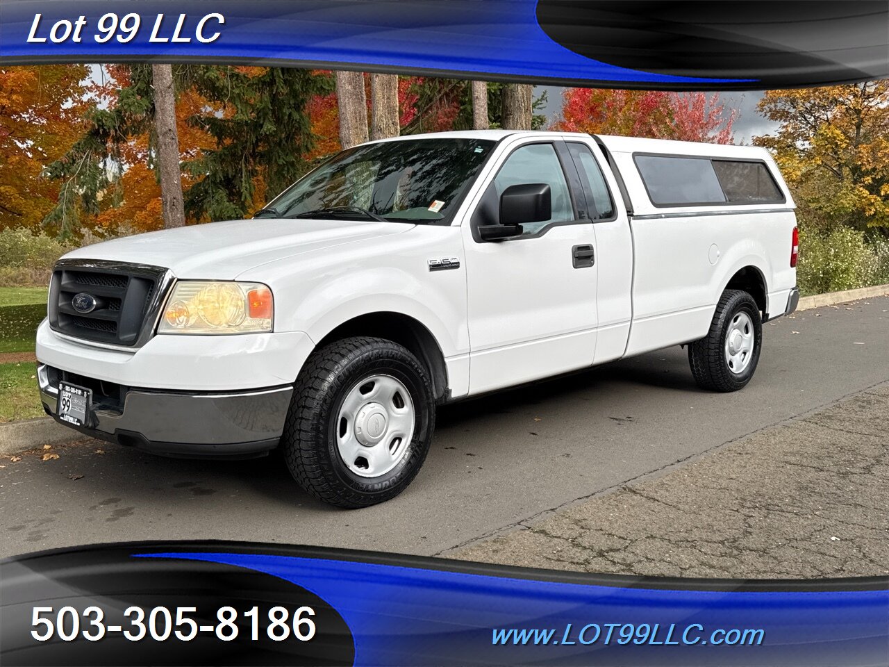 2004 Ford F-150 XL136k Miles 8' Long Bed 4.6L V8 Canopy   - Photo 2 - Milwaukie, OR 97267