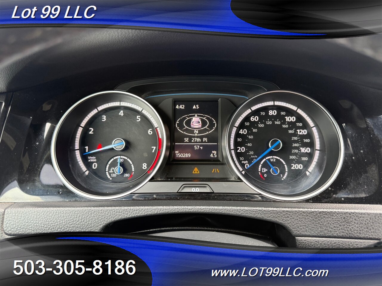 2016 Volkswagen Golf R 4Motion AWD 6 Speed Manual 2.0 Turbo I4 292hp 280t  Leather Navi - Photo 11 - Milwaukie, OR 97267