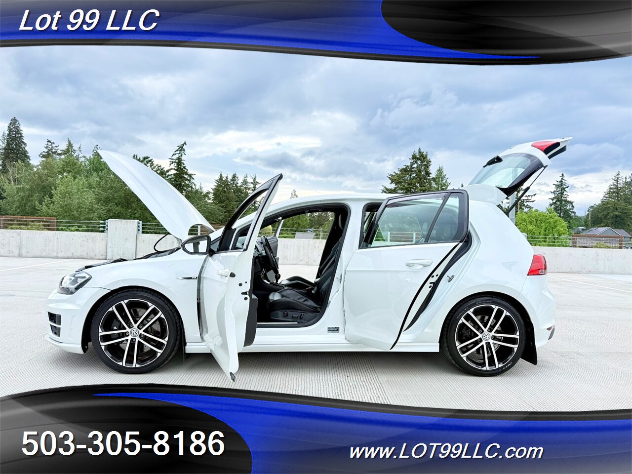 2016 Volkswagen Golf R 4Motion AWD 6 Speed Manual 2.0 Turbo I4 292hp 280t  Leather Navi - Photo 28 - Milwaukie, OR 97267