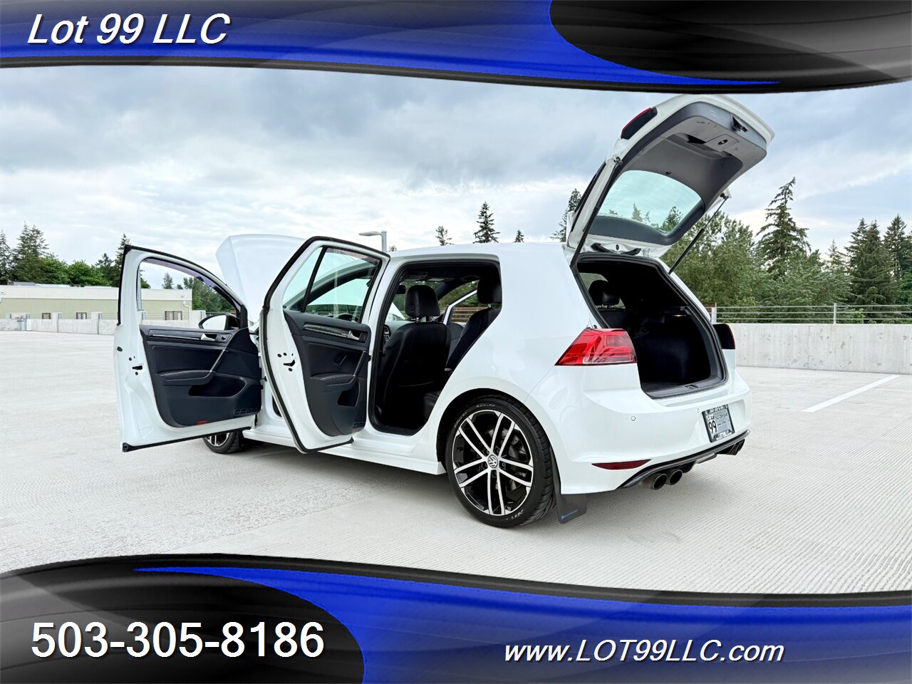 2016 Volkswagen Golf R 4Motion AWD 6 Speed Manual 2.0 Turbo I4 292hp 280t  Leather Navi - Photo 35 - Milwaukie, OR 97267