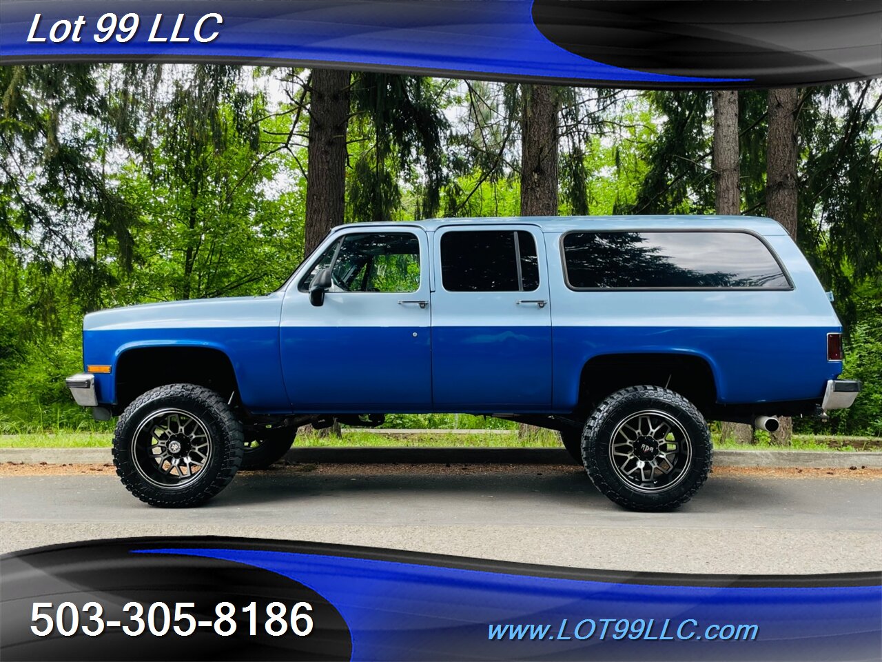 1991 Chevrolet Suburban 3/4 Ton4x4 Lifted NO RUST   - Photo 1 - Milwaukie, OR 97267