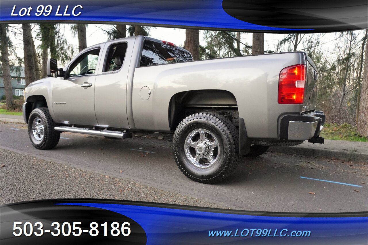 2008 Chevrolet Silverado 2500 LTZ 4x4 6.6L DURAMAX Heated Leather LIFTED chrome Wheels Newer Tires 2 OWNERS - Photo 10 - Milwaukie, OR 97267