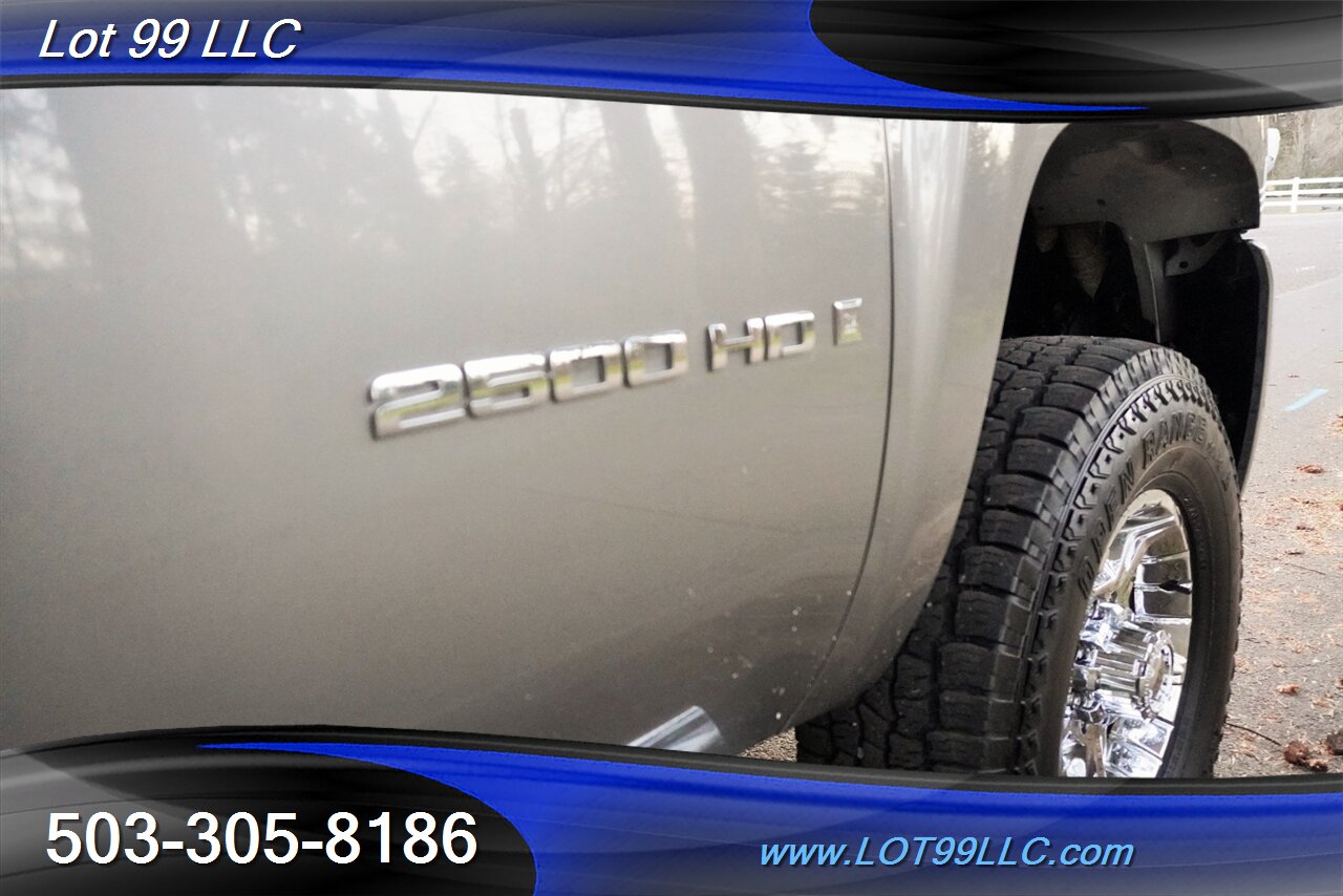 2008 Chevrolet Silverado 2500 LTZ 4x4 6.6L DURAMAX Heated Leather LIFTED chrome Wheels Newer Tires 2 OWNERS - Photo 30 - Milwaukie, OR 97267