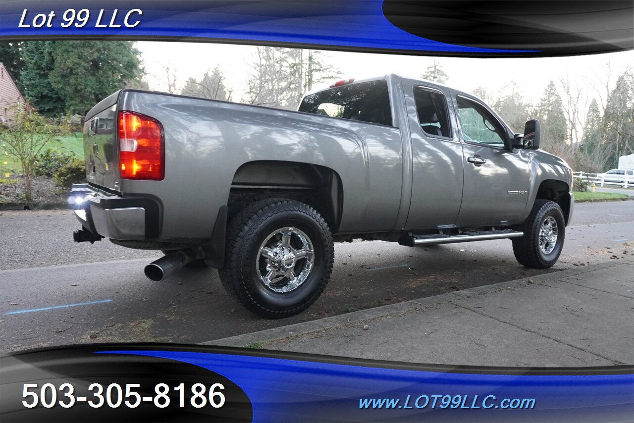 2008 Chevrolet Silverado 2500 LTZ 4x4 6.6L DURAMAX Heated Leather LIFTED chrome Wheels Newer Tires 2 OWNERS - Photo 9 - Milwaukie, OR 97267