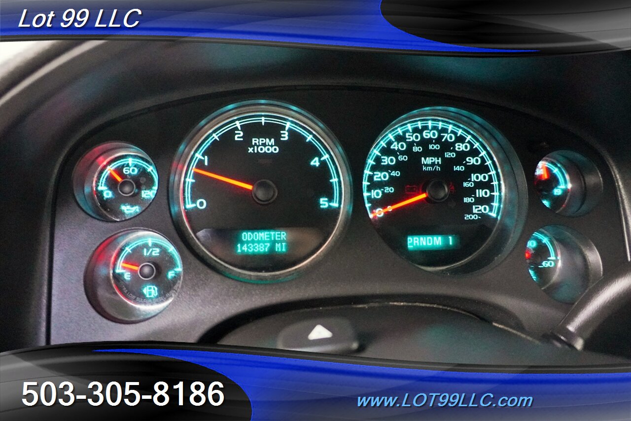 2008 Chevrolet Silverado 2500 LTZ 4x4 6.6L DURAMAX Heated Leather LIFTED chrome Wheels Newer Tires 2 OWNERS - Photo 18 - Milwaukie, OR 97267