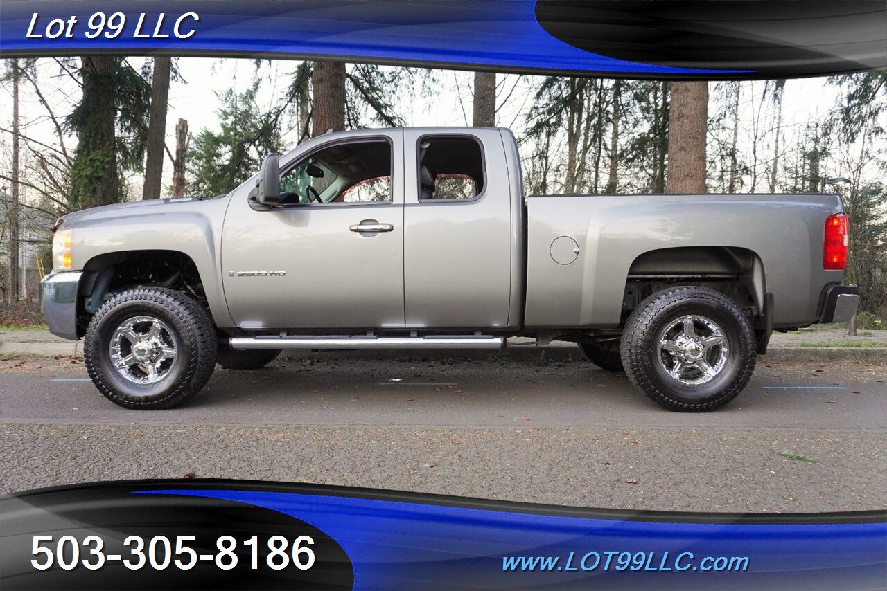 2008 Chevrolet Silverado 2500 LTZ 4x4 6.6L DURAMAX Heated Leather LIFTED  chrome Wheels Newer Tires 2 OWNERS - Photo 1 - Milwaukie, OR 97267