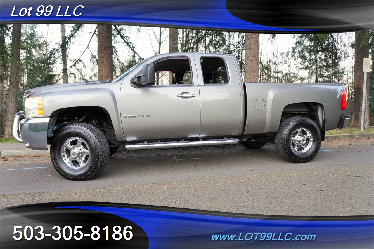 2008 Chevrolet Silverado 2500 LTZ 4x4 6.6L DURAMAX Heated Leather LIFTED chrome Wheels Newer Tires 2 OWNERS - Photo 5 - Milwaukie, OR 97267